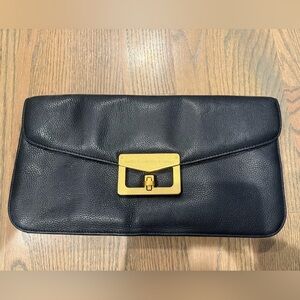 Marc Jacobs black clutch bag
